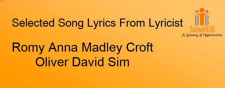 Romy Anna Madley Croft Oliver David Sim