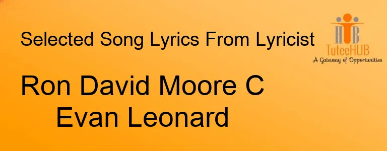 Ron David Moore C Evan Leonard