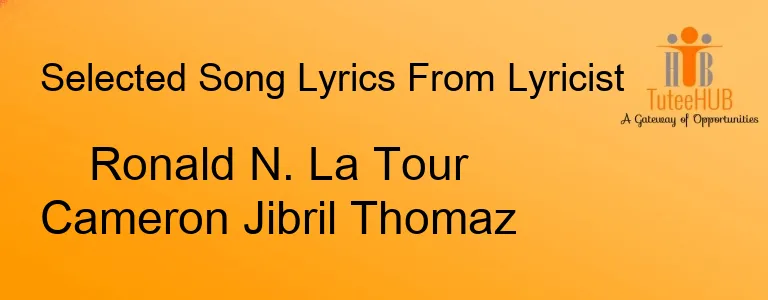 Ronald N. La Tour Cameron Jibril Thomaz