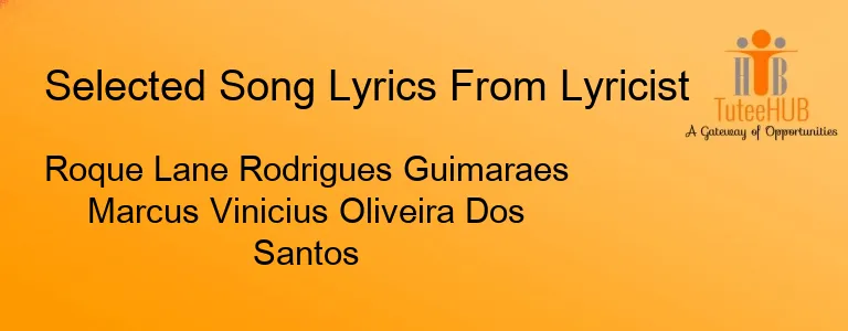 Roque Lane Rodrigues Guimaraes Marcus Vinicius Oliveira Dos Santos