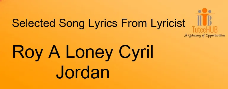 Roy A Loney Cyril Jordan