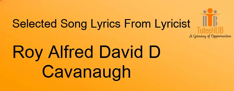 Roy Alfred David D Cavanaugh