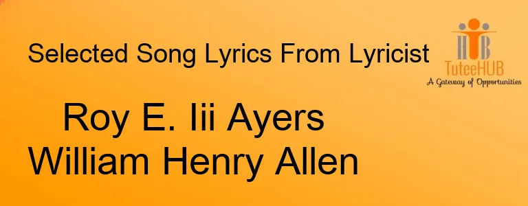 Roy E. Iii Ayers William Henry Allen
