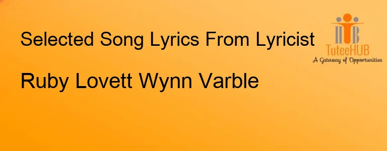 Ruby Lovett Wynn Varble