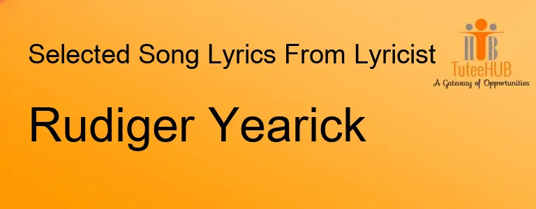 Rudiger Yearick