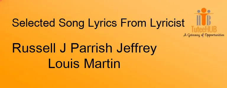 Russell J Parrish Jeffrey Louis Martin