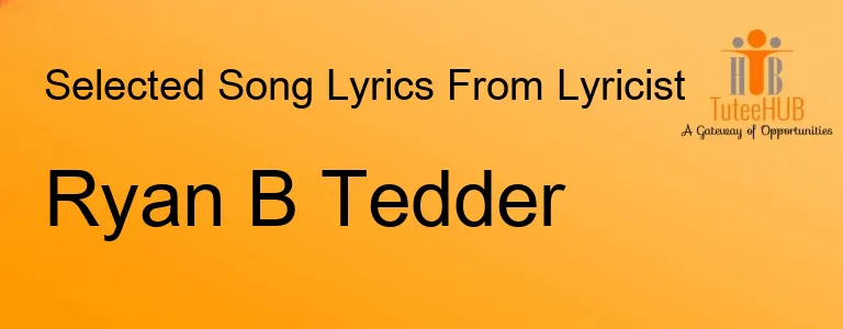 Ryan B Tedder