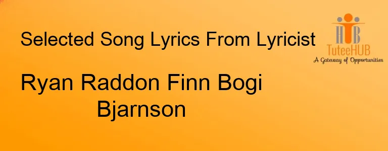 Ryan Raddon Finn Bogi Bjarnson