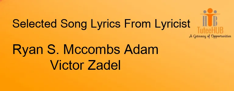 Ryan S. Mccombs Adam Victor Zadel