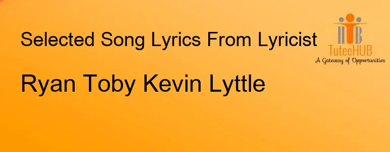 Ryan Toby Kevin Lyttle