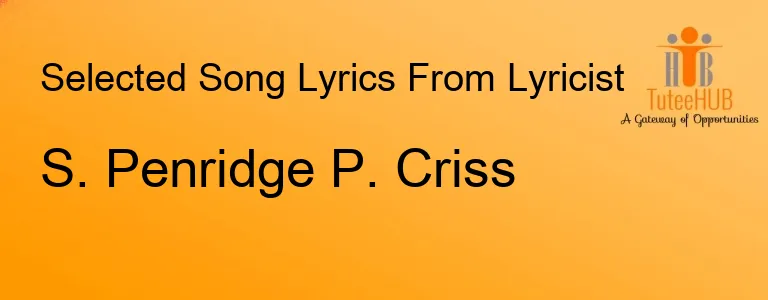 S. Penridge P. Criss