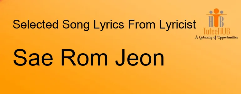 Sae Rom Jeon