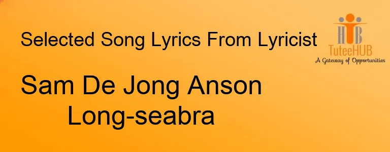 Sam De Jong Anson Long-seabra