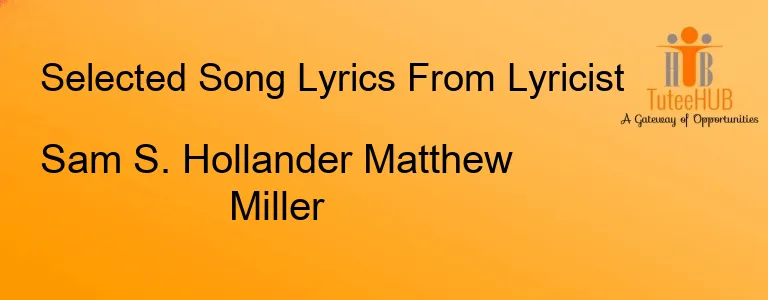 Sam S. Hollander Matthew Miller