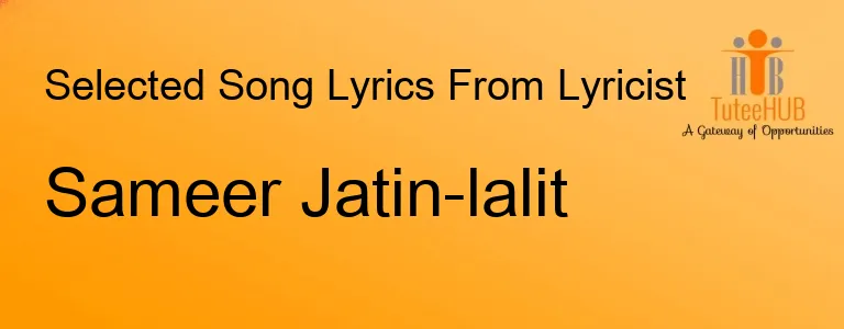 Sameer Jatin-lalit