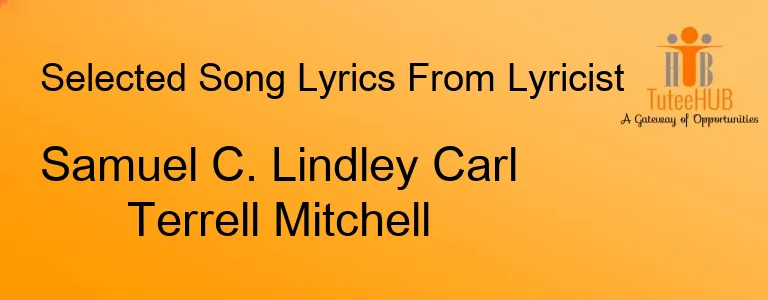 Samuel C. Lindley Carl Terrell Mitchell