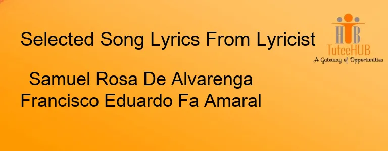 Samuel Rosa De Alvarenga Francisco Eduardo Fa Amaral