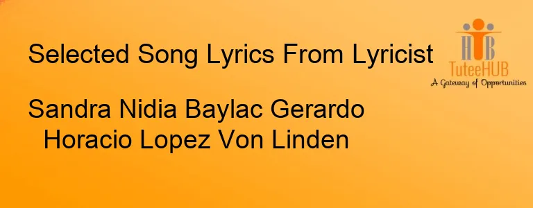 Sandra Nidia Baylac Gerardo Horacio Lopez Von Linden