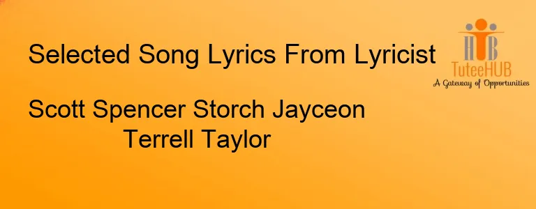 Scott Spencer Storch Jayceon Terrell Taylor