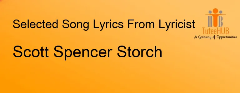 SCOTT SPENCER STORCH
