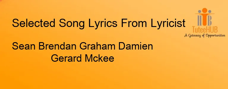 Sean Brendan Graham Damien Gerard Mckee