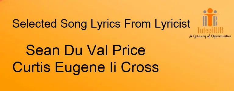 Sean Du Val Price Curtis Eugene Ii Cross