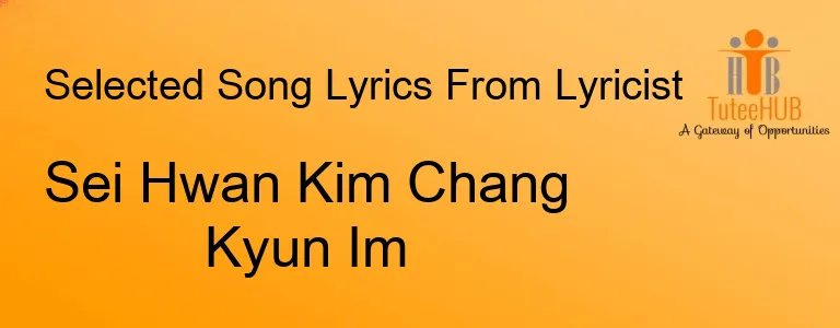 Sei Hwan Kim Chang Kyun Im