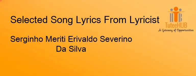 Serginho Meriti Erivaldo Severino Da Silva