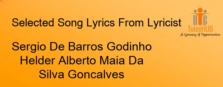 Sergio De Barros Godinho Helder Alberto Maia Da Silva Goncalves