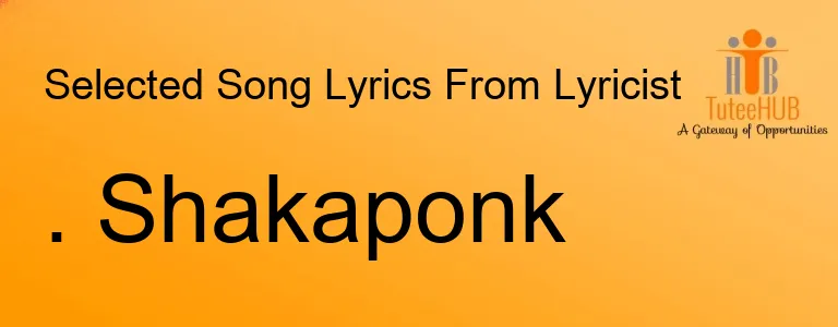 . Shakaponk