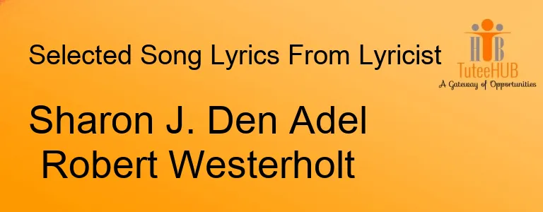 Sharon J. Den Adel Robert Westerholt