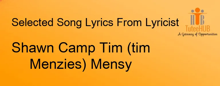 Shawn Camp Tim (tim Menzies) Mensy