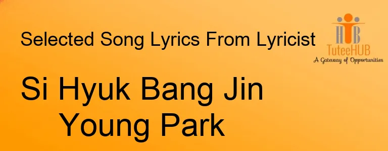 Si Hyuk Bang Jin Young Park