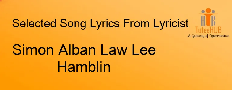 Simon Alban Law Lee Hamblin
