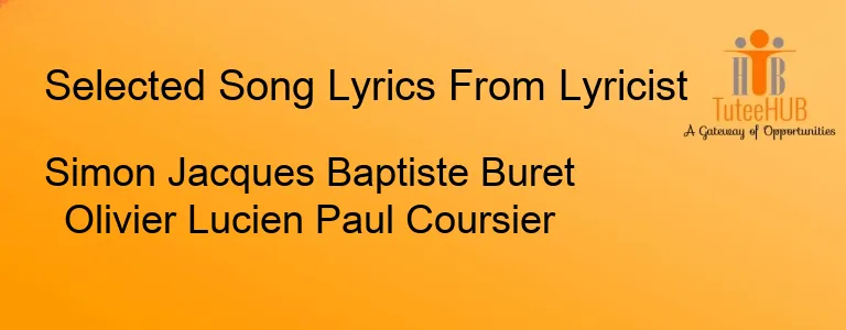 Simon Jacques Baptiste Buret Olivier Lucien Paul Coursier