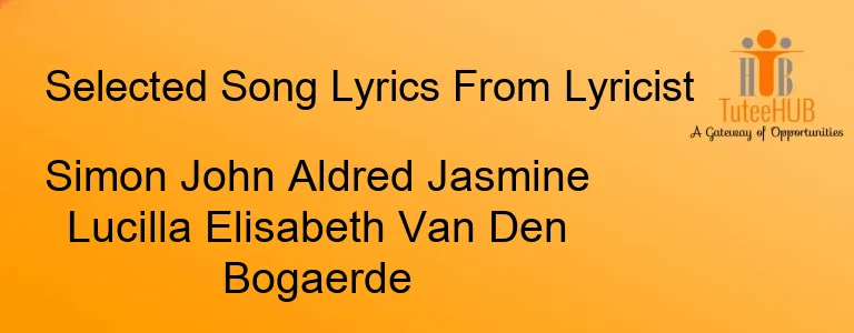 Simon John Aldred Jasmine Lucilla Elisabeth Van Den Bogaerde