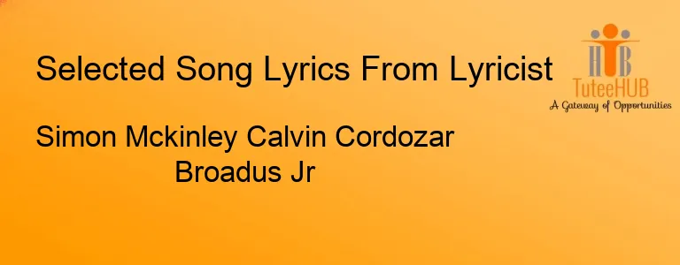 Simon Mckinley Calvin Cordozar Broadus Jr