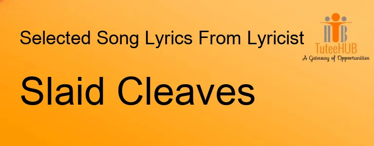 Slaid Cleaves