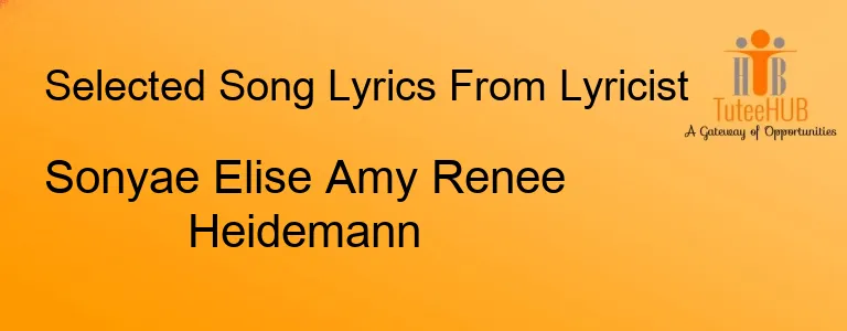 Sonyae Elise Amy Renee Heidemann