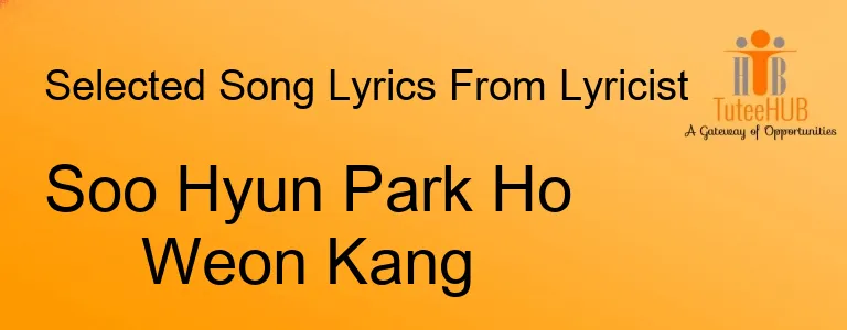 Soo Hyun Park Ho Weon Kang