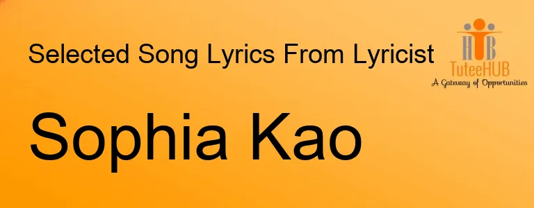 Sophia Kao
