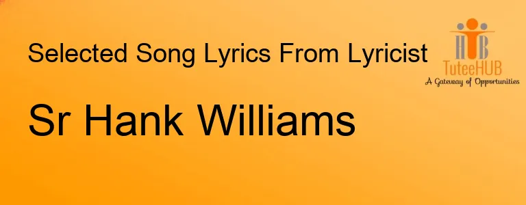 Sr Hank Williams