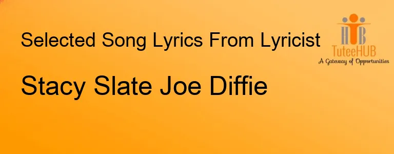Stacy Slate Joe Diffie