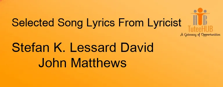 Stefan K. Lessard David John Matthews