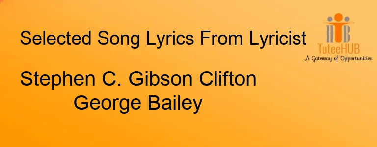 Stephen C. Gibson Clifton George Bailey