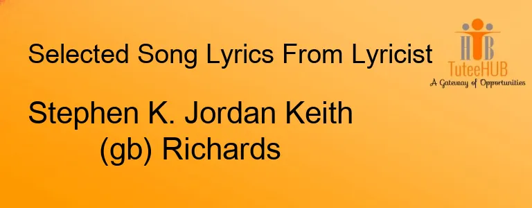 Stephen K. Jordan Keith (gb) Richards