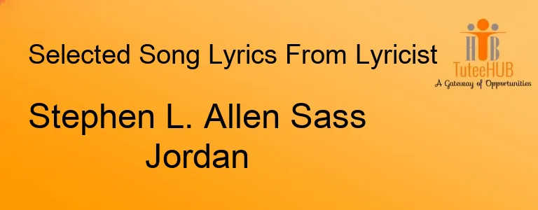 Stephen L. Allen Sass Jordan