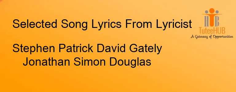 Stephen Patrick David Gately Jonathan Simon Douglas