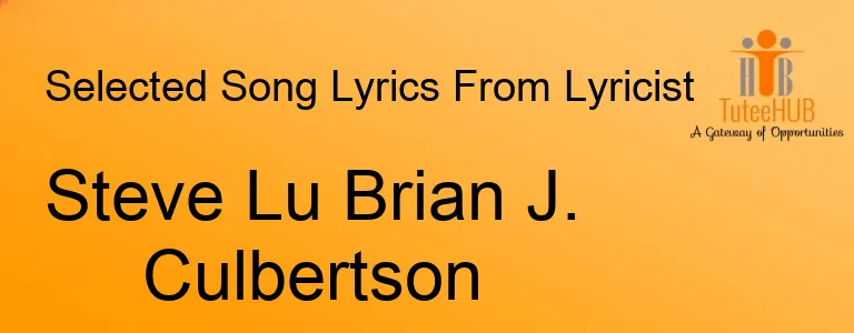 Steve Lu Brian J. Culbertson