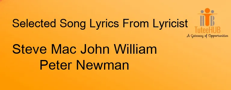 Steve Mac John William Peter Newman